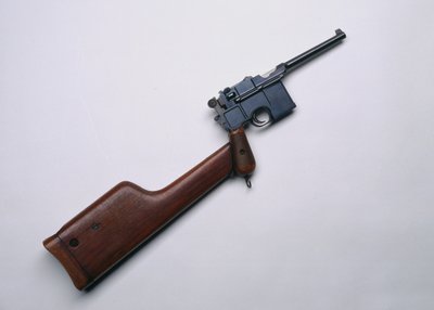 Mauser selvladerende 7,63 mm pistol M1896,1898 ca. af German School