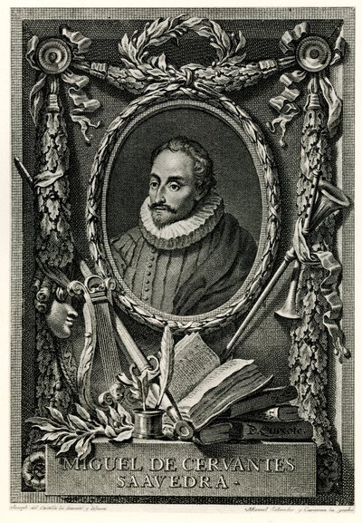 Miguel de Cervantes Saavedra af German School
