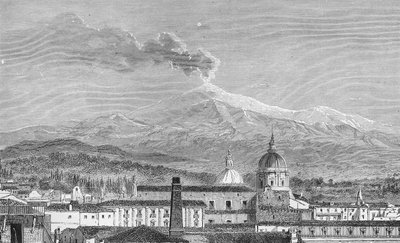 Etna fra Catania af German School