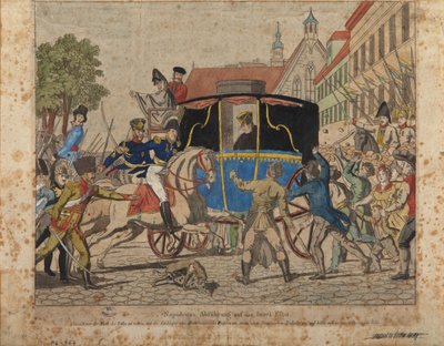 Napoleons eksil til øen Elba af German School
