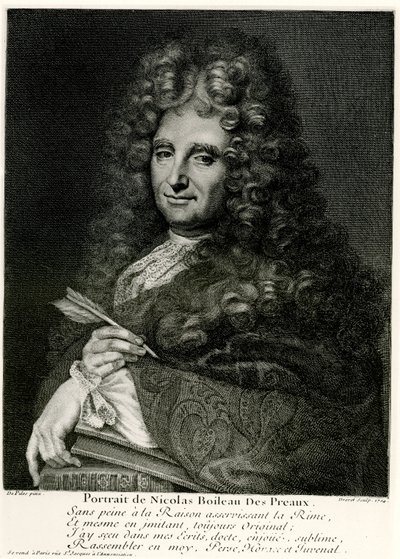 Nicolas Boileau Despreaux af German School