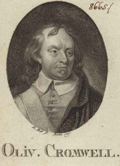 Oliver Cromwell af German School