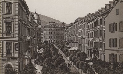 Parkstrasse (litho) af German School