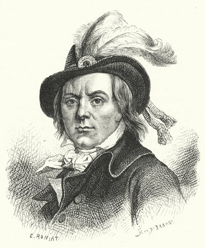 Paul Barras, fransk revolutionspolitiker (gravering) af German School