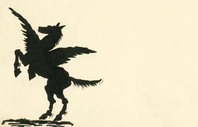 Pegasus (litografi) af German School