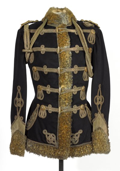 Pelisse, 3. Zieten Hussars, HKH The Duke of Connaught, før 1914 (pelisse) af German School