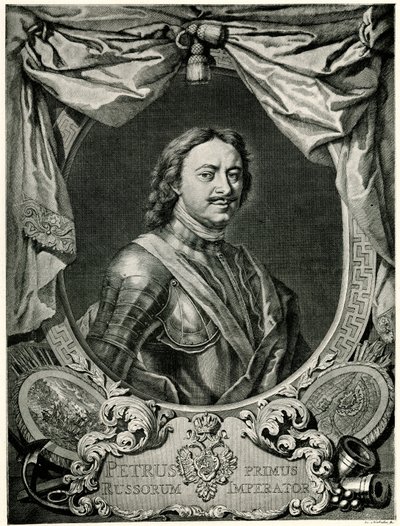 Peter I. der Grosse af German School