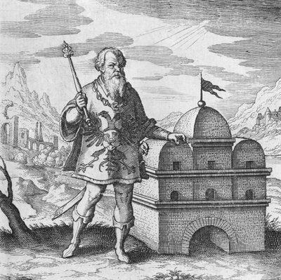 Filosof herold fra Musaeum Hermeticum af German School