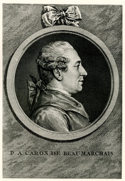 Pierre-Augustin Caron de Beaumarchais af German School