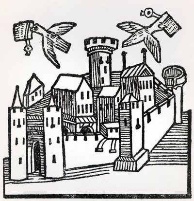 Duepost, 1488 af German School