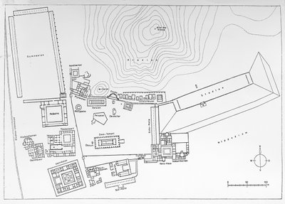 Plan for Olympia, Grækenland af German School