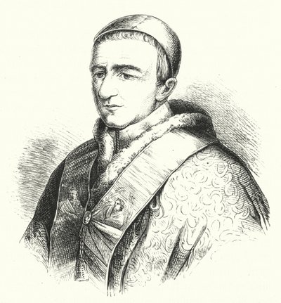 Pave Gregor XVI (stik) af German School