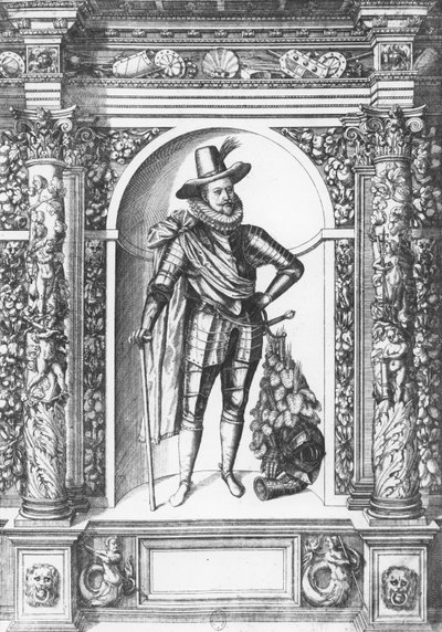 Portræt af Matthias I af Habsburg, hellig romersk kejser af German School