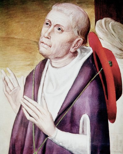 Portræt af Nicholas of Cues af German School