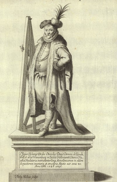 Portræt af Tycho Brahe af German School