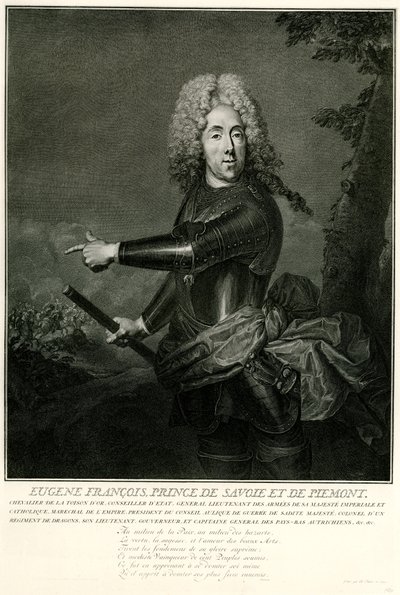 Prins Eugen af ​​Savoy-Carignan af German School