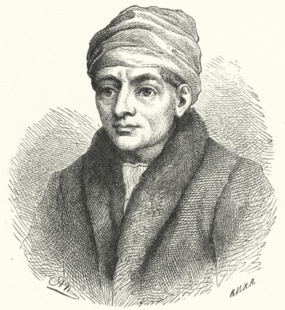 Regiomontanus, tysk renæssancematematiker og astronom (gravering) af German School