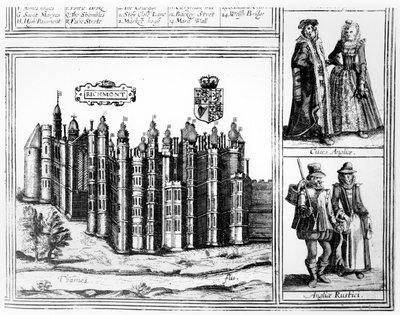 Richmont, udgivet af Braun & Hogenburg, 1617 af German School