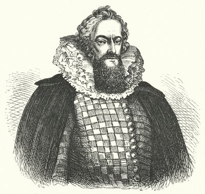 Robert Devereux, 2. jarl af Essex (gravering) af German School