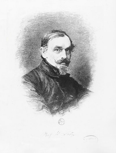 Rudolf Hermann Lotze (gravering) af German School