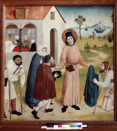 Saint Giles fordeler sin ejendom blandt de fattige af German School