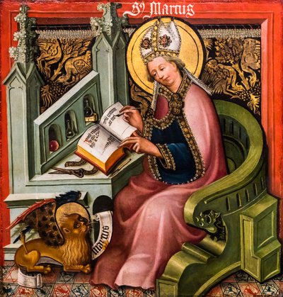 Den hellige Markus Evangelisten af German School