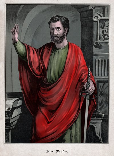 Saint Paul, omkring 1900 (gravering) af German School