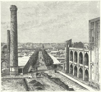 Samarkand (gravering) af German School