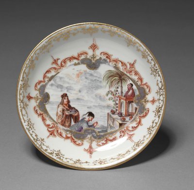 Underkop, fabrikant Meissen Porcelænsfabrik, Tyskland, ca. 1723 af German School