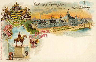 Sachsen og Thüringen Handels- og Industriudstilling i Leipzig, Tyskland af German School