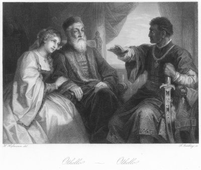 Szene aus Othello von German School