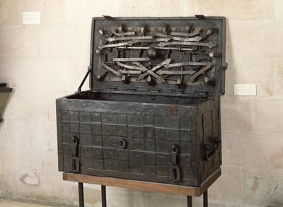 Havkiste fra Nürnberg (træ og metal) af German School