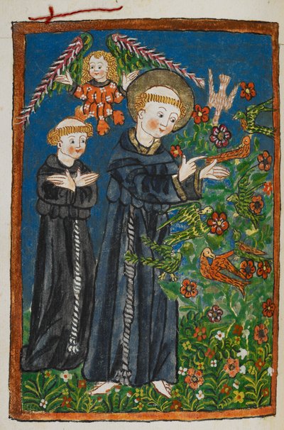 Frans prædiker for fuglene af German School