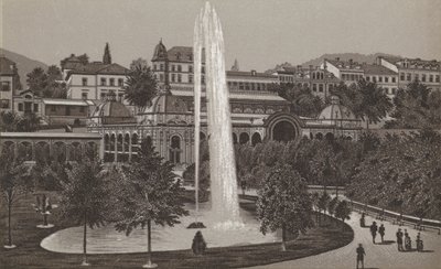 Stadtpark (litho) af German School