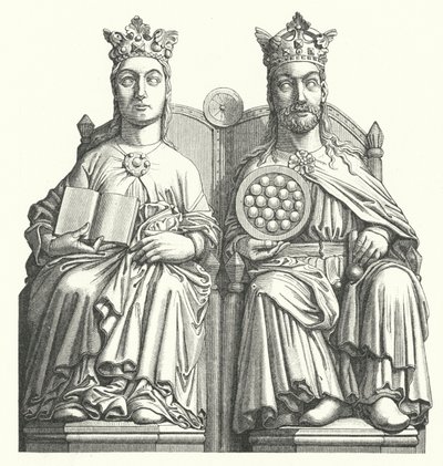 Statuer ved Magdeburg-katedralen kaldet 