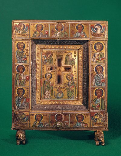 Staurotheque, Rhinskolen (champleve-emalje) af German School