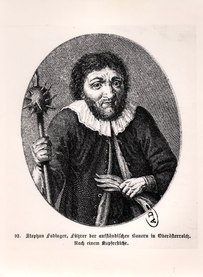 Stephan Fadinger (d.1626), leder af østrigsk bondeoprør (1625-1626) af German School