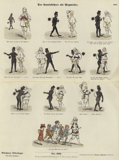 Skorstensfejeren som guide af German School