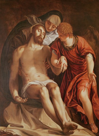The Deposition (olie på lærred) af German School