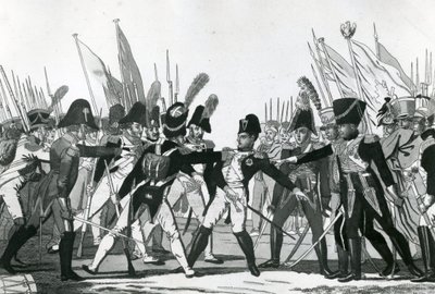 Afslutningen på Napoleon som kejser af German School