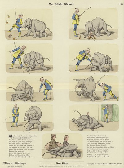 Den falske elefant af German School