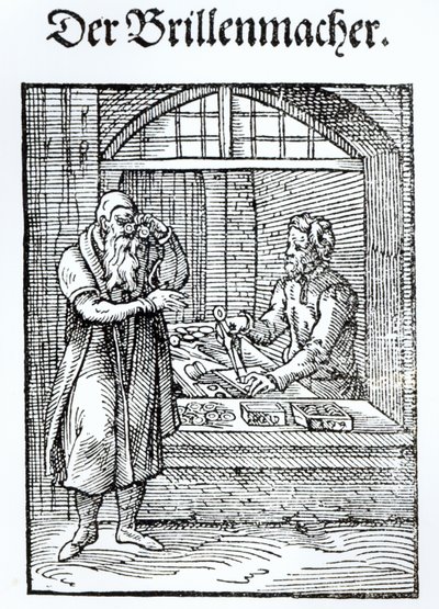 The Glasses Maker, udgivet af Hartman Schopper af German School