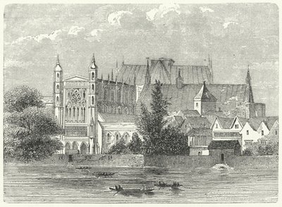 The Houses of Parliament i Westminster på kong Charles I