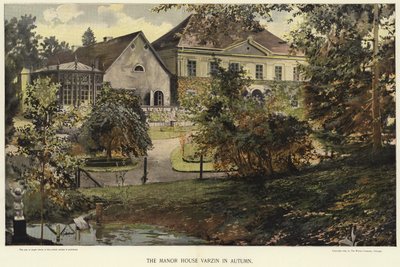Herregården Varzin i efteråret af German School