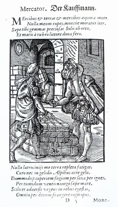 The Merchant, udgivet af Hartman Schopper af German School