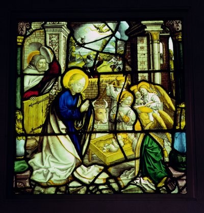 Fødselen, ca. 1526 af German School
