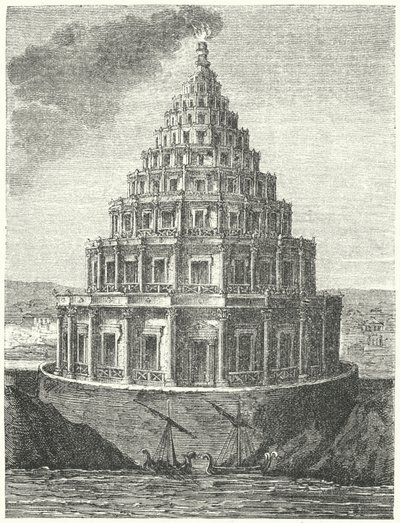 Pharos i Alexandria, Egypten af German School