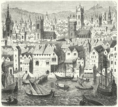 The Steelyard, handelsbase for Hanseatic League i London af German School