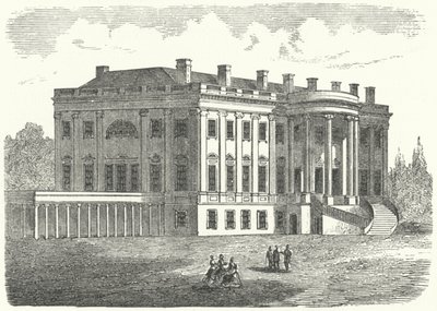 Det Hvide Hus, Washington DC (gravering) af German School