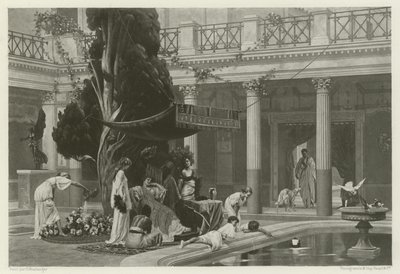 Karl Vs indtog i Antwerpen (gravure) af German School